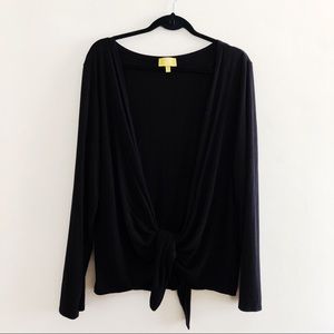 Liz Lange Lightweight Black Cardigan